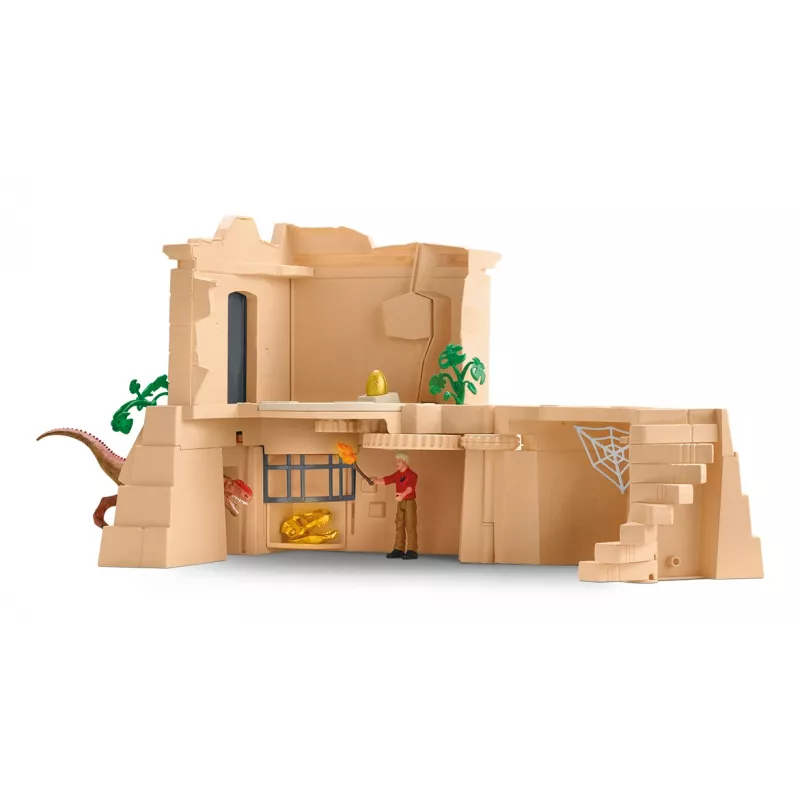 Toiminta/seikkailu Schleich Eroberung des Dino-Tempels Mega-Set monivärinen