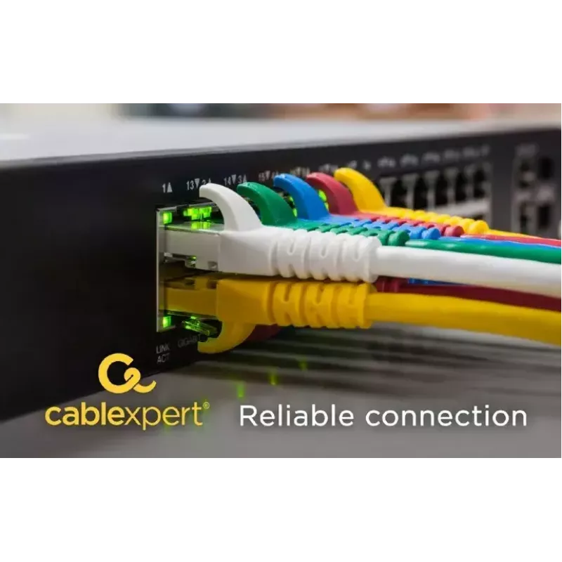 Verkkokaapeli GEMBIRD PP6U-CU-1.5M RJ45 Cat.6 1,5 m harmaa