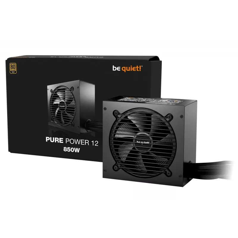 be quiet PURE POWER 12 850W virtalähde 20+4 pin ATX ATX musta