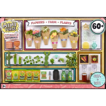 Miniverse - Make It Mini Botanicals, 8 vuotta, monivärinen, muovi