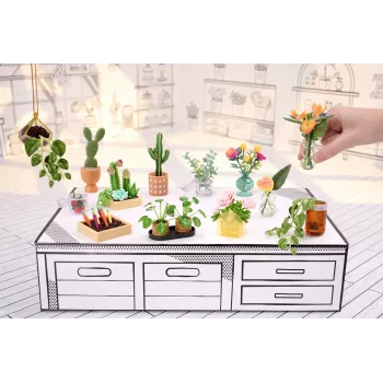 Miniverse - Make It Mini Botanicals, 8 vuotta, monivärinen, muovi