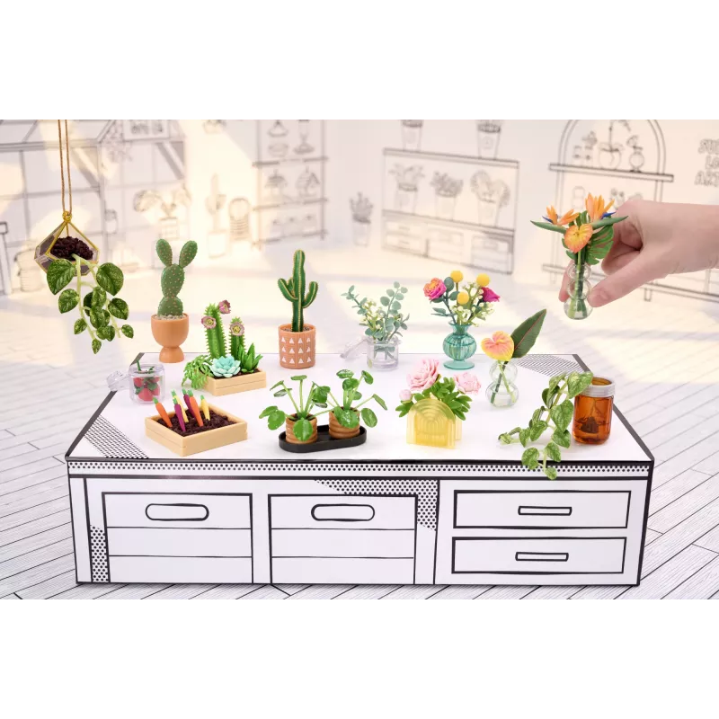 Miniverse - Make It Mini Botanicals, 8 vuotta, monivärinen, muovi