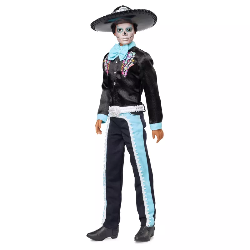 Muotinukke Mattel Barbie Ken Dia de Muertos monivärinen 3+