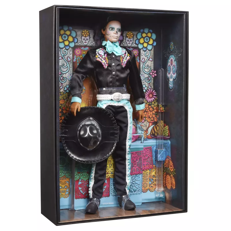 Muotinukke Mattel Barbie Ken Dia de Muertos monivärinen 3+