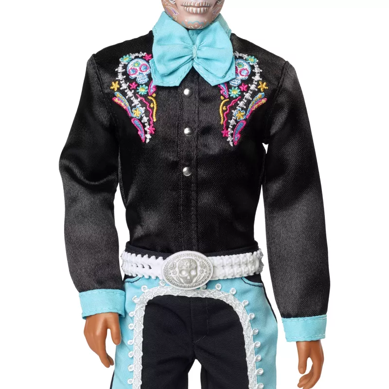 Muotinukke Mattel Barbie Ken Dia de Muertos monivärinen 3+