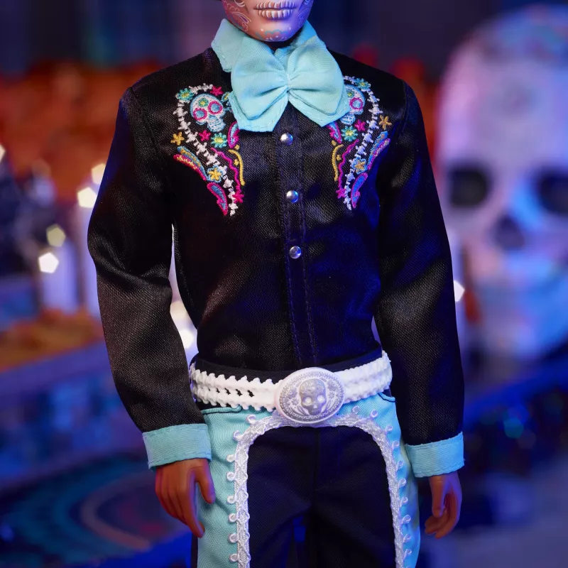 Muotinukke Mattel Barbie Ken Dia de Muertos monivärinen 3+