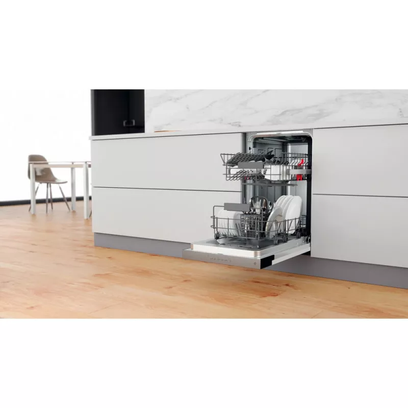 Whirlpool WSBC 3M27 X kalusteisiin sijoitettava 10 astiastoa