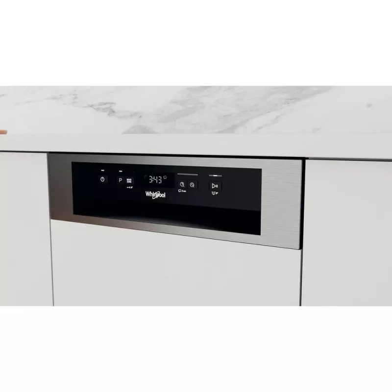 Whirlpool WSBC 3M27 X kalusteisiin sijoitettava 10 astiastoa