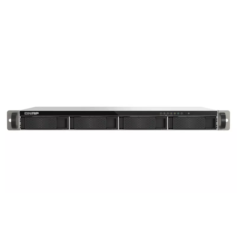QNAP TS-433eU NAS-teline (1U) Cortex-A Cortex-A55 4 GB 0 TB QNAP Turbo System musta