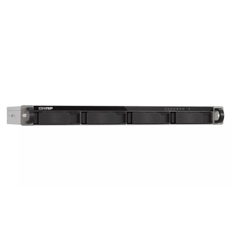 QNAP TS-433eU NAS-teline (1U) Cortex-A Cortex-A55 4 GB 0 TB QNAP Turbo System musta