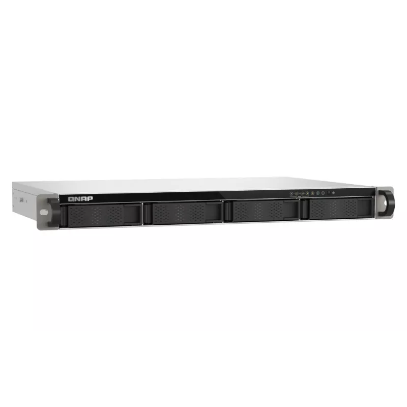 QNAP TS-433eU NAS-teline (1U) Cortex-A Cortex-A55 4 GB 0 TB QNAP Turbo System musta