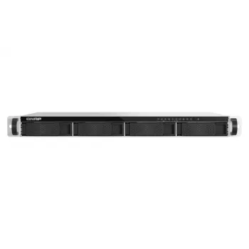 QNAP TS-h765eU NAS-teline (1U) Intel Atom® 8 GB DDR5 QuTS hero Black, harmaa