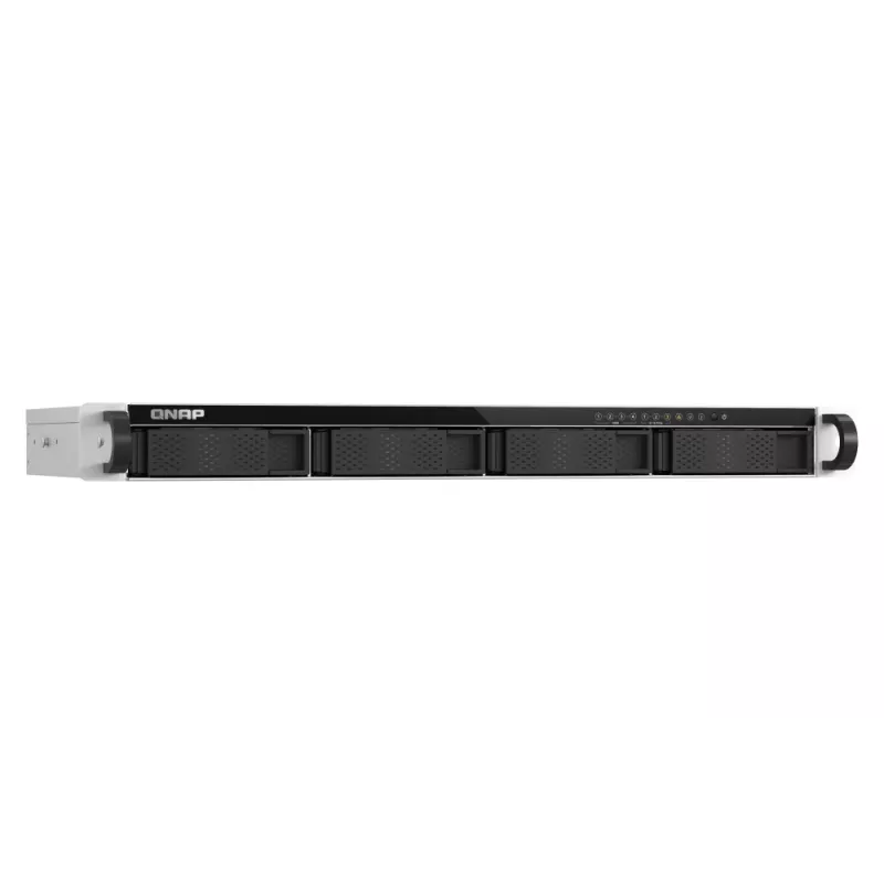 QNAP TS-h765eU NAS-teline (1U) Intel Atom® 8 GB DDR5 QuTS hero Black, harmaa
