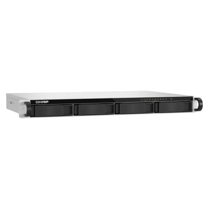 QNAP TS-h765eU NAS-teline (1U) Intel Atom® 8 GB DDR5 QuTS hero Black, harmaa