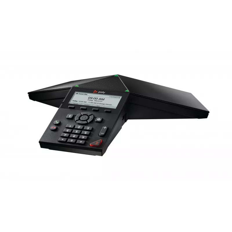 HP Poly Trio 8300 849A0AA IP-neuvottelupuhelin, PoE, Wi-Fi, Bluetooth, USB, 3,5" LCD