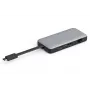 DIGITUS USB-C-matkatelakointiasema, 7-porttinen - HDMI / 2x USB-A 3.2 Gen 1 / GbE / SD / MicroSD - 100W USB-C Power Delivery