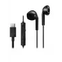 JVC Type C In Ear Wired musta, johdollinen, puhelut/musiikki, 16.6 g, kuulokkeet, musta