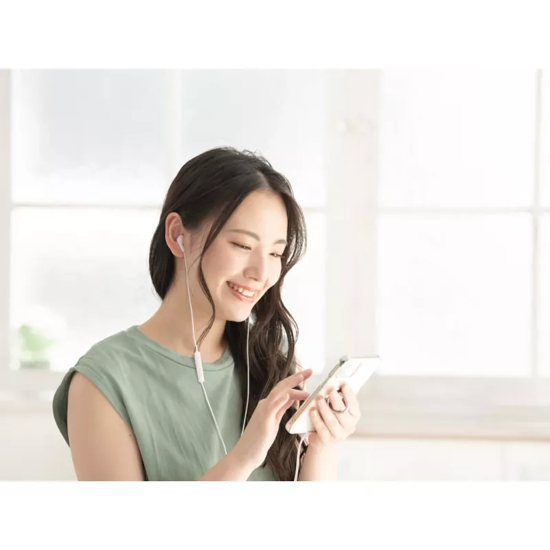 JVC HA-FR9UC headset johdollinen in-ear puhelut/musiikki USB Type-C valkoinen
