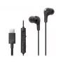 JVC HA-FR9UC langalliset nappikuulokkeet, USB-C, 9,2 mm:n kaiutin, johdossa mikrofoni ja kauko-ohjain, 1,2 m, musta