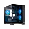 Chieftec Visio GM-30B-TG-OP musta Tempered Glass x 2 Cube musta