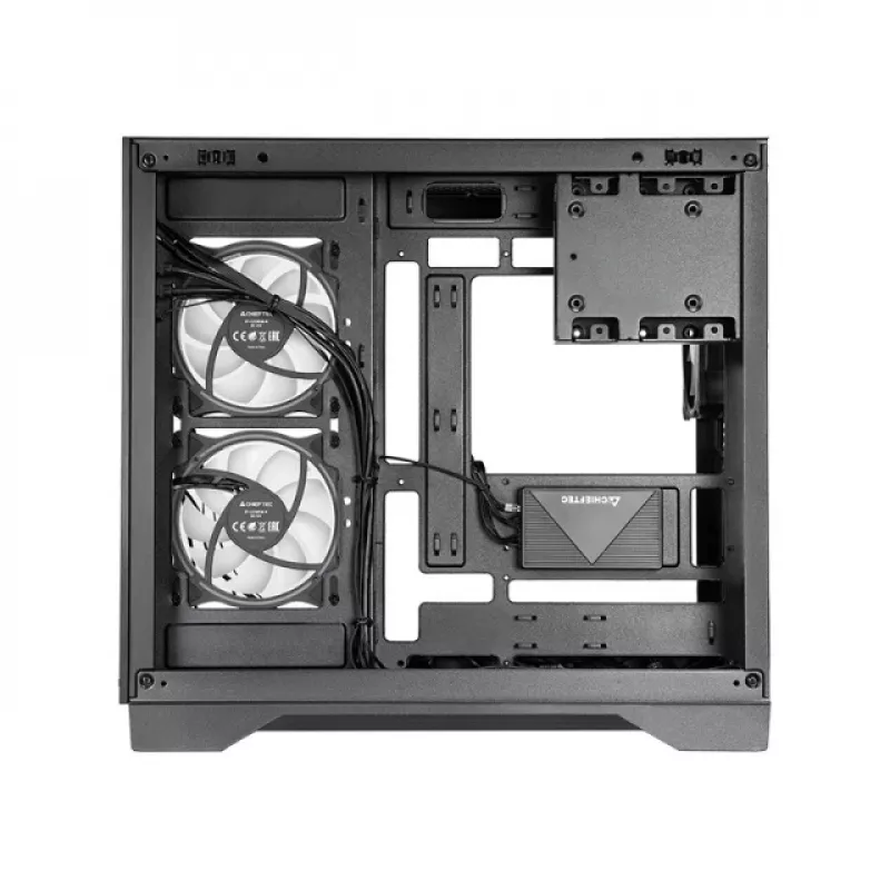 Chieftec Visio GM-30B-TG-OP musta Tempered Glass x 2 Cube musta