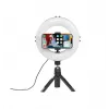 Hama SpotLight Smart 80 II LED-rengasvalo, älypuhelimen setti, minijalustalla