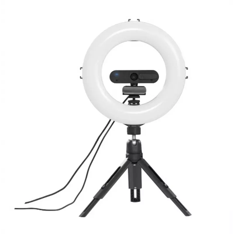 Hama SpotLight Smart 80 II LED-rengasvalo, älypuhelimen setti, minijalustalla