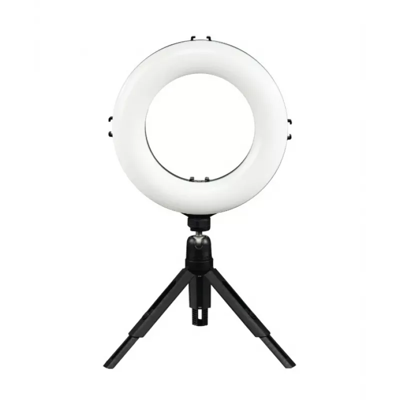 Hama SpotLight Smart 80 II LED-rengasvalo, älypuhelimen setti, minijalustalla