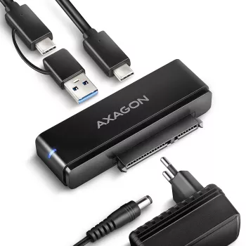 Axagon ADSA-FPX USB-C 10Gbps FAST PORT X sovitin 2,5