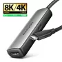 Axagon RVC-HI8KPD, USB-C -> HDMI 2.1 -adapteri, 8K/60Hz, 4K/144Hz, HDR10+, PD100W
