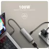 Axagon RVC-HI8KPD, USB-C -> HDMI 2.1 -adapteri, 8K/60Hz, 4K/144Hz, HDR10+, PD100W