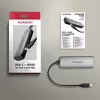 Axagon RVC-HI8KPD, USB-C -> HDMI 2.1 -adapteri, 8K/60Hz, 4K/144Hz, HDR10+, PD100W