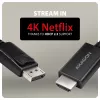 Axagon RVD-HI20C2 DisplayPort -> HDMI 2.0b -kaapeli 1,8 m, 4K/60Hz