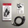 Axagon RVD-HI20C2 DisplayPort -> HDMI 2.0b -kaapeli 1,8 m, 4K/60Hz