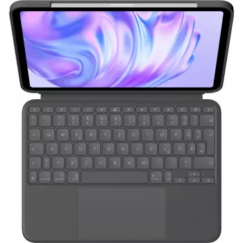 LOGITECH Combo Touch iPad Pro -laitteelle grafiitti Qwerty UK