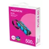 ADATA SC740 500 GB USB Type-C 3.2 Gen 2 (3.1 Gen 2) musta, sininen