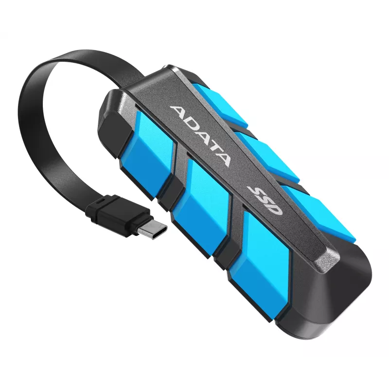 ADATA SC740 1 TB USB Type-C 3.2 Gen 2 (3.1 Gen 2) musta, sininen