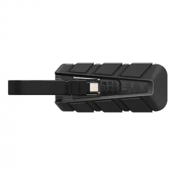 ADATA ulkoinen SSD SC740 2TB Plug&Go sininen 1050/1000 MIL.STD USB Type-C 3.2 Gen 2 (3.1 Gen 2) musta, sininen