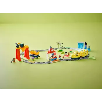 LEGO DUPLO 10428 suuri interaktiivinen yhteisöjuna -leikkijunasetti — suuri interaktiivinen juna pienille lapsille