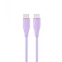 GEMBIRD USB Type-C Power Delivery (PD) 60W -lataus- ja datasilikoonikaapeli, 1,5 m violetti