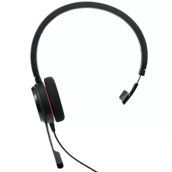 Jabra Evolve 20 -kuulokemikrofoni johdollinen panta toimisto/callcenter USB Type-C / USB Type-A musta