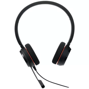 Jabra Evolve 20 -kuulokemikrofoni johdollinen panta toimisto/callcenter USB Type-C / USB Type-A musta