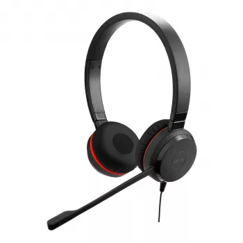 Jabra Evolve 20 SE -kuulokemikrofoni johdollinen panta toimisto/callcenter USB Type-C / USB Type-A musta