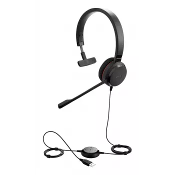 Jabra Evolve 30 II -kuulokemikrofoni johdollinen panta toimisto/callcenter USB Type-C / USB Type-A musta