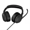 Jabra Evolve2 50 -kuulokemikrofoni johdollinen panta toimisto/callcenter USB Type-C / USB Type-A Bluetooth musta