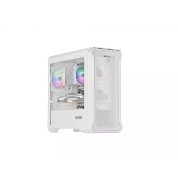 GENESIS Irid 503 Mini Tower läpinäkyvä, valkoinen
