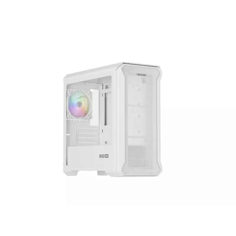GENESIS Irid 503 Mini Tower läpinäkyvä, valkoinen