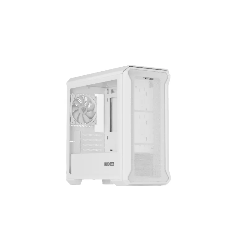 GENESIS Irid 503 Mini Tower läpinäkyvä, valkoinen