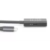 DIGITUS aktiivinen USB-C-jatkokaapeli – 5G USB 3.2 Gen1 USB-C – USB-C (M/F) – 5 m