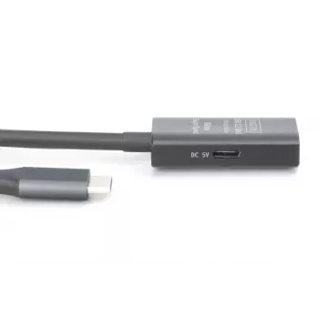 DIGITUS aktiivinen USB-C-jatkokaapeli - 5G USB 3.2 Gen1 USB-C - USB-C (M/F) - 10 m
